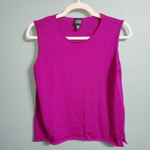 Eileen Fisher Tops - Eileen Fisher Merino Wool Sleeveless Shell